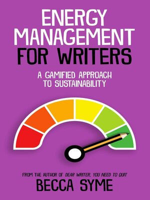 cover image of Energy Management for Writers